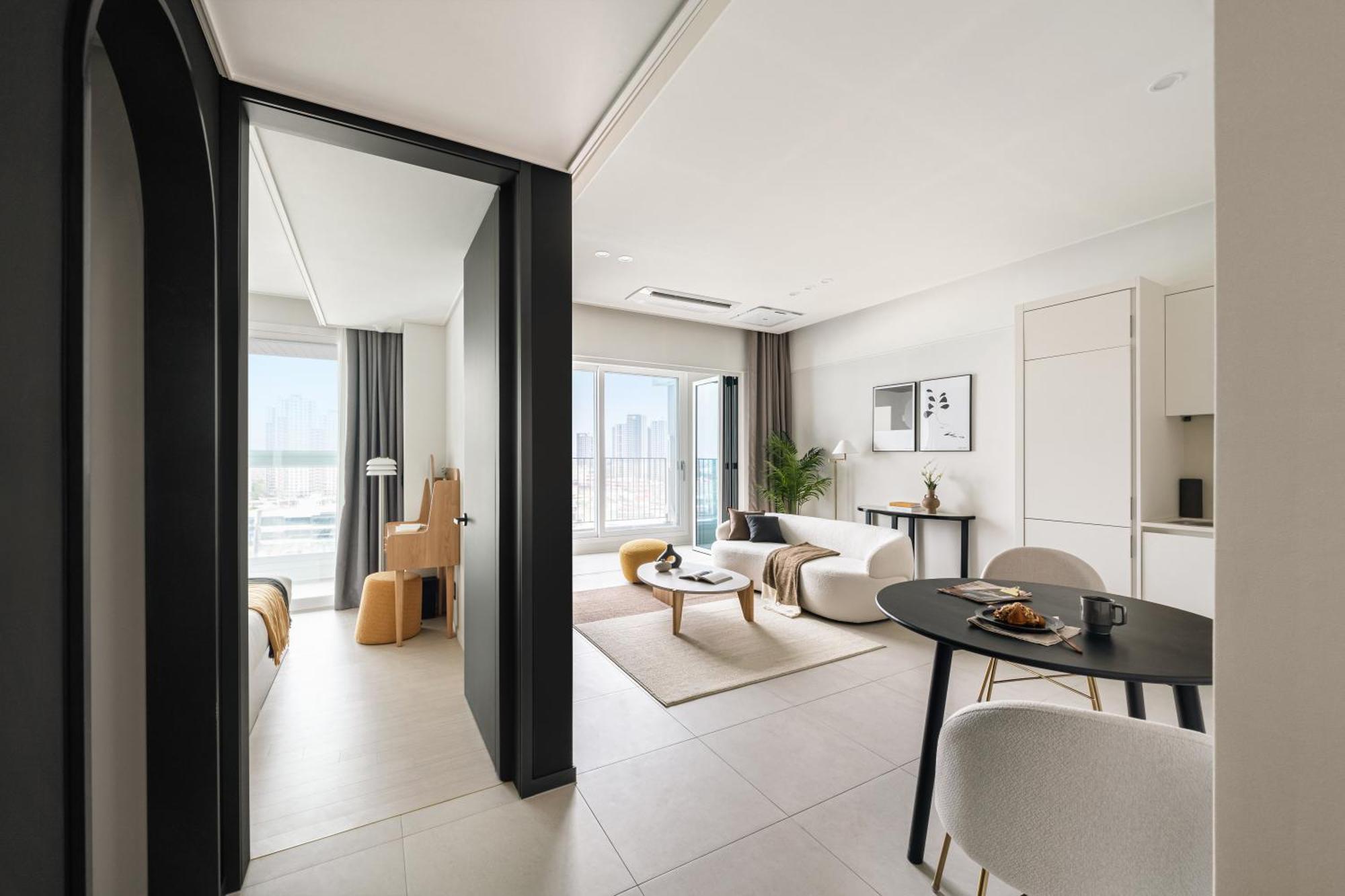 Le Collective Siheung Wavepark Lägenhet Exteriör bild